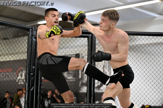 2023-04-15 Milano in the Cage 10 01102 Gabriele De Ciglio-Domenico De Fuccia